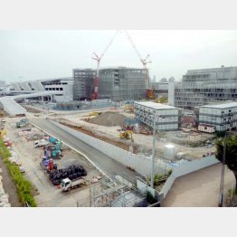 豊洲新市場の工事はほぼ終わっているが…（Ｃ）日刊ゲンダイ