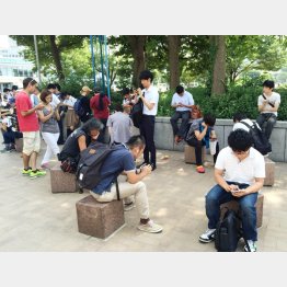 空前のブーム（Ｃ）日刊ゲンダイ