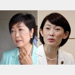 バチバチ火花を散らす？（Ｃ）日刊ゲンダイ