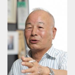 タビオの越智直正会長（Ｃ）日刊ゲンダイ