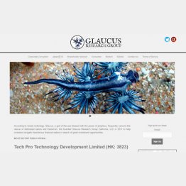 海洋生物の「グラウカス」（ウミウシ）は自分より大きく強力な毒を持つ生物を食べる（同社ＨＰから）