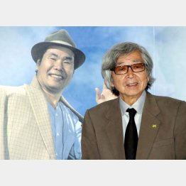 映画「男はつらいよ」の山田洋次監督（右）／（Ｃ）日刊ゲンダイ