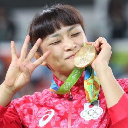 吉田沙保里に続く？（Ｃ）真野慎也