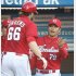 ４日の勝利でマジックは「４」に（Ｃ）日刊ゲンダイ