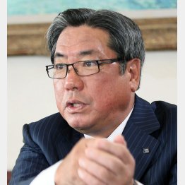 アサヒビールの平野伸一社長（Ｃ）日刊ゲンダイ