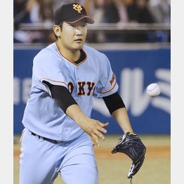 巨人の菅野は高めを有効に使っている（Ｃ）日刊ゲンダイ