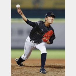 台湾戦の今井はヘロヘロだった（Ｃ）共同通信社