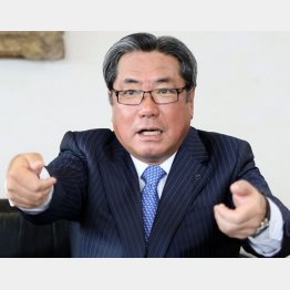 アサヒビールの平野伸一社長（Ｃ）日刊ゲンダイ