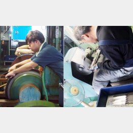 「藤次郎」には次世代を担う若い職人が（Ｃ）日刊ゲンダイ