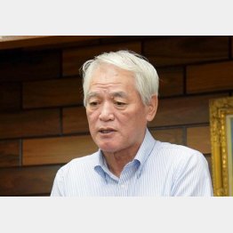 謝罪会見をするドン中川勇元市議（Ｃ）共同通信社