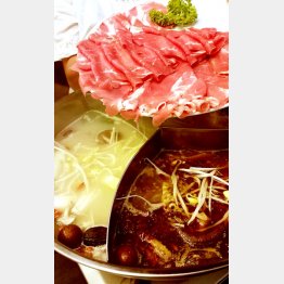 「団欒」の三味鍋／（Ｃ）日刊ゲンダイ