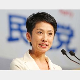 蓮舫代表、出番ですよ（Ｃ）日刊ゲンダイ