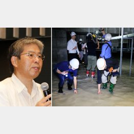 「今のところ問題ない」と言った平田氏（右）／（Ｃ）日刊ゲンダイ