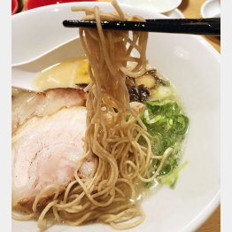 プラス１５０円で等質１／２のヘルシー麺に（Ｃ）日刊ゲンダイ
