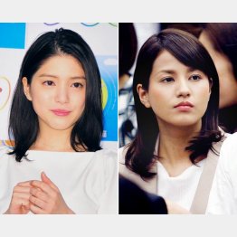 「ＺＩＰ！」の川島海荷（左）と「めざましテレビ」の永島優美（Ｃ）日刊ゲンダイ