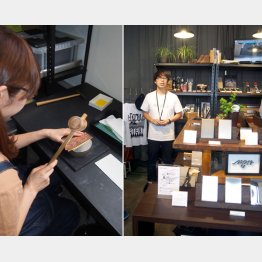 ファクトリー体験もできる（Ｃ）日刊ゲンダイ