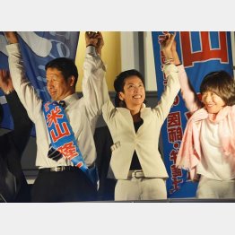 １４日にやっと新潟入りした蓮舫代表（Ｃ）日刊ゲンダイ