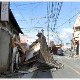 今年４月には熊本地震が起きたばかり（Ｃ）日刊ゲンダイ