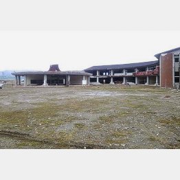 被災した大川小学校（Ｃ）日刊ゲンダイ