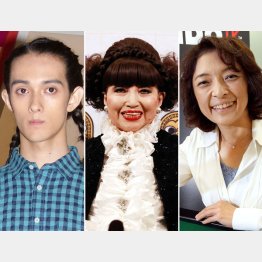 左から、栗原類、黒柳徹子、勝間和代（Ｃ）日刊ゲンダイ