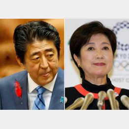 評価がはっきり分かれた両氏（Ｃ）日刊ゲンダイ