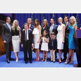 すでに公私混同批判が噴出（トランプファミリー）／（Ｃ）ロイター