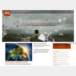 租税回避だけじゃなかった（ＩＣＩＪのＨＰ）