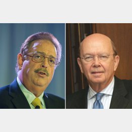 ダン・ディミッコ氏とウィルバー・ロス氏（Ｃ）ロイター