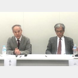 早稲田大の長谷部教授（左）と法政大の山口教授／（Ｃ）日刊ゲンダイ