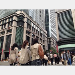 オフィス街のイメージだが…（Ｃ）日刊ゲンダイ