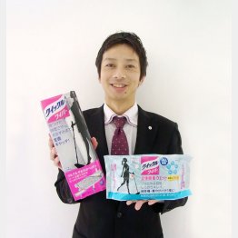 新しい拭き掃除のスタイルを提案（Ｃ）日刊ゲンダイ