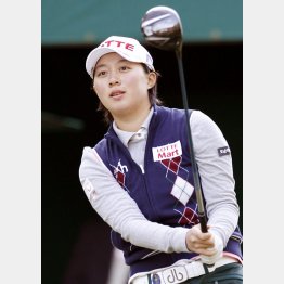 アマ時代にライバルから嫌がらせを受けたキム・ヒョージュ（Ｃ）日刊ゲンダイ