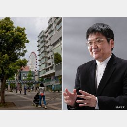 榊淳司氏（右）／（Ｃ）日刊ゲンダイ