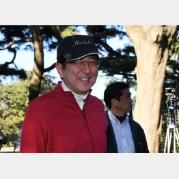 正月休みもゴルフを満喫（Ｃ）日刊ゲンダイ