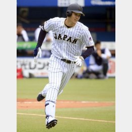 WBCの強化試合では野手としてケタ違いの飛距離をみせた（Ｃ）日刊ゲンダイ