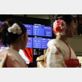 ４日の大発会はイケイケだった（Ｃ）日刊ゲンダイ