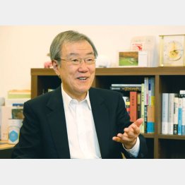 世界史の圧倒的教養で知られる出口治明氏（Ｃ）日刊ゲンダイ