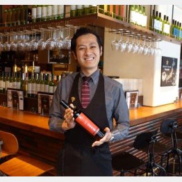 ソムリエの宰務鉄平さん（Ｃ）日刊ゲンダイ