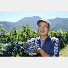 長野県・那須の「楠わいなりー」の楠茂幸さん（長野デザインセンター提供）