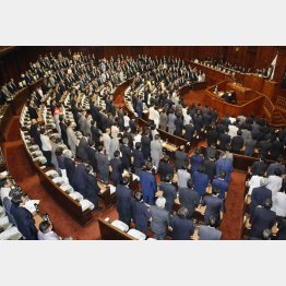 国会にあげてはならない（Ｃ）日刊ゲンダイ