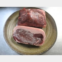 脂身がたっぷり（Ｃ）日刊ゲンダイ