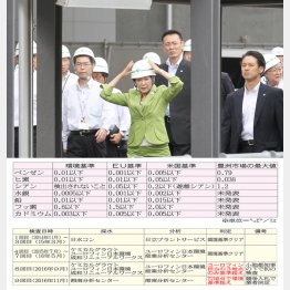 豊洲新市場を訪れた小池都知事（Ｃ）日刊ゲンダイ