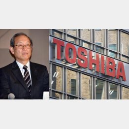 半導体事業の分社化を決めた綱川社長（Ｃ）日刊ゲンダイ