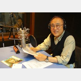 「お宝ＰＯＰＳ」のスタジオで（Ｃ）日刊ゲンダイ