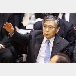 日銀の黒田東彦総裁（Ｃ）日刊ゲンダイ