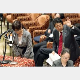 答弁に窮する稲田防衛相に“駆け付け警護”（Ｃ）日刊ゲンダイ