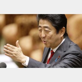 安倍首相（Ｃ）日刊ゲンダイ