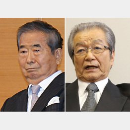 浜渦元副知事（右）は前回２００５年も証人として呼ばれた（Ｃ）日刊ゲンダイ
