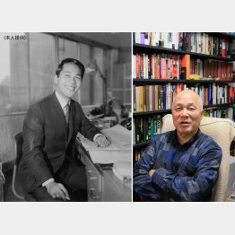 大学入試も第３希望（左は博報堂時代）／（提供写真）