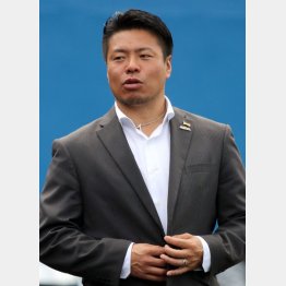 福島ホープスの選手兼任監督、岩村明憲氏（Ｃ）日刊ゲンダイ